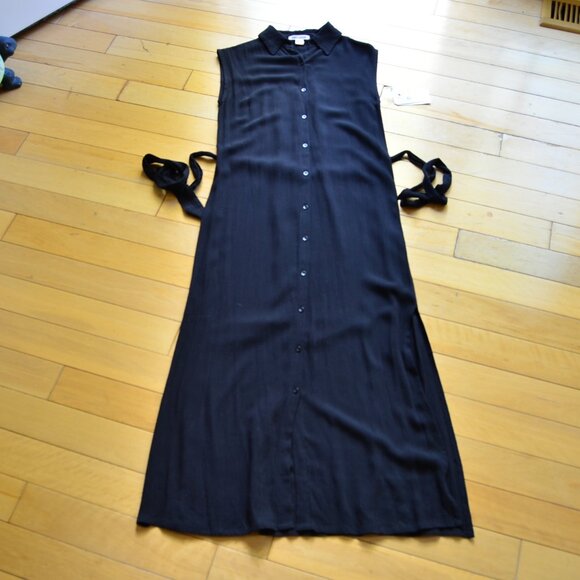 Billabong Black Sleeveless Long Dress Size XS NWT - Picture 1 of 14